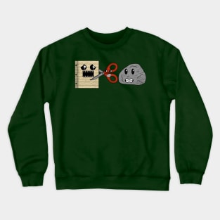 Scissors, paper, rock! Crewneck Sweatshirt